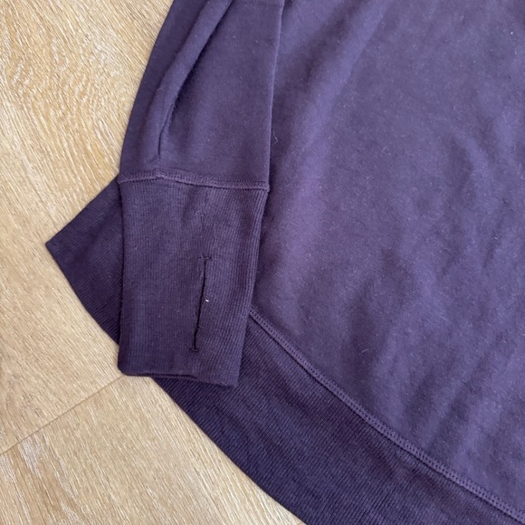 Athleta Purple Long Sleeve Lightweight Pulllover Sweater - Picture 6 of 6